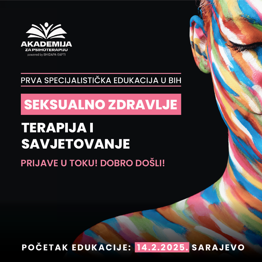 Novo! Specijalistička edukacija: Seksualno zdravlje, terapija i savjetovanje