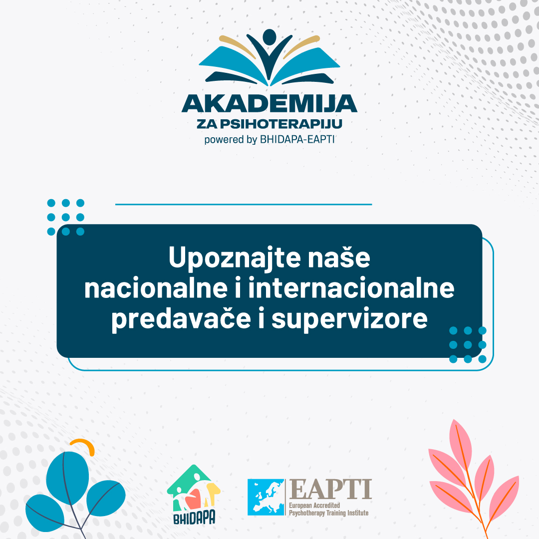 Upoznajte naš tim nacionalnih i internacionalnih predavača i supervizora