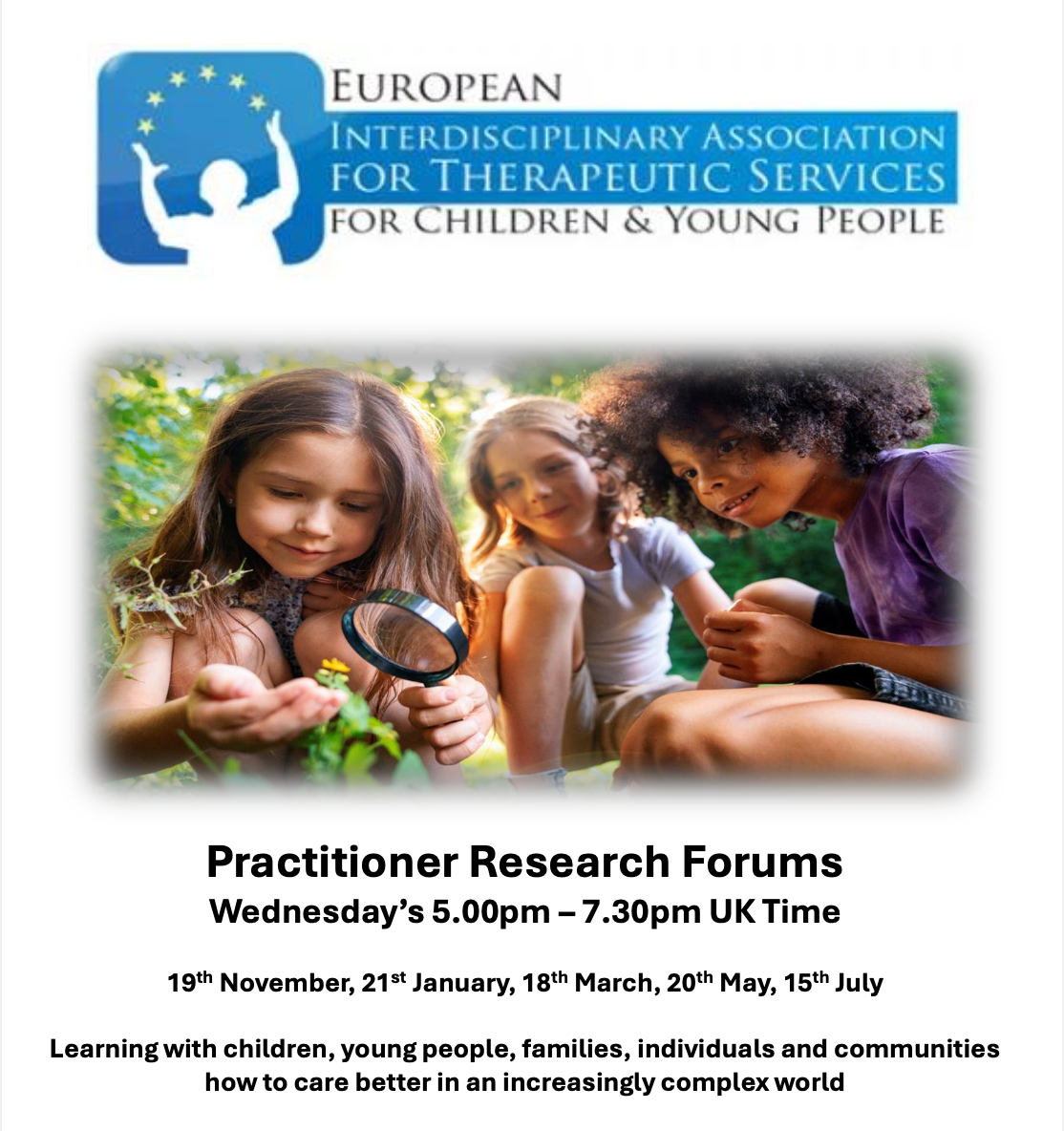 Practitioner Research Forums – an EIATSCYP initiative